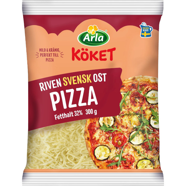 Arla Köket Riven Ost Pizza