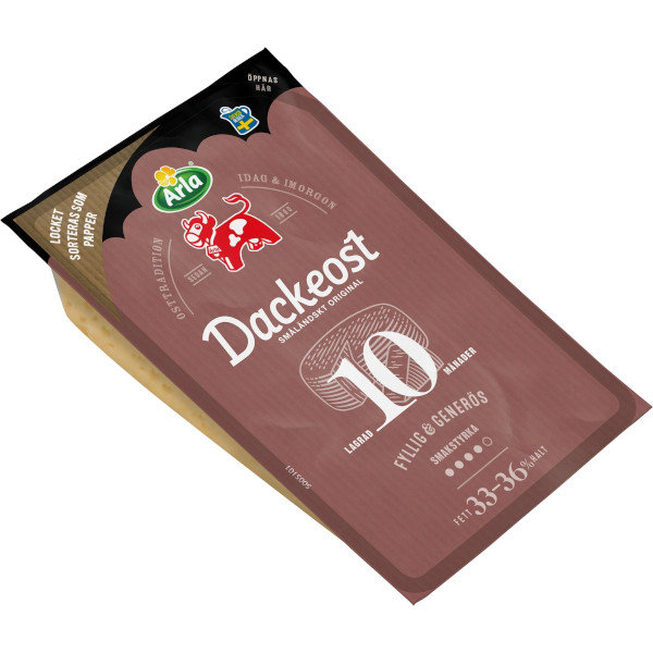 Arla Dackeost Lagrad 10 Månader