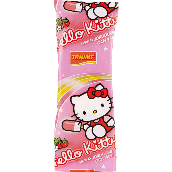 Triumf Glass Glasspinne Hello Kitty Jordgubb & Vanilj