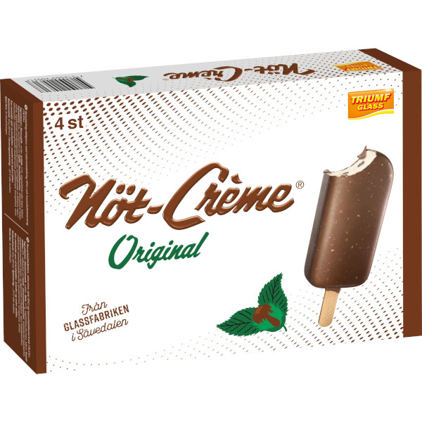 Triumf Glass Glasspinne Nöt-Crème