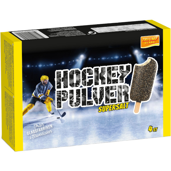 Triumf Glass Glasspinne Hockeypulver Supersalt