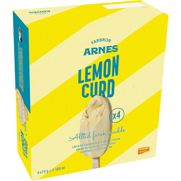 Farbror Arnes Glasspinne Lemon Curd