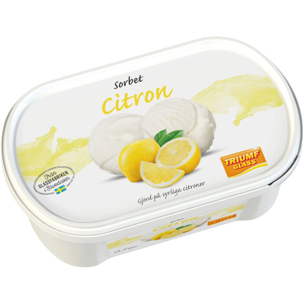 Triumf Glass Sorbet Citron