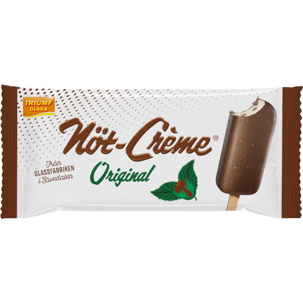 Triumf Glass Glasspinne Nöt-Crème