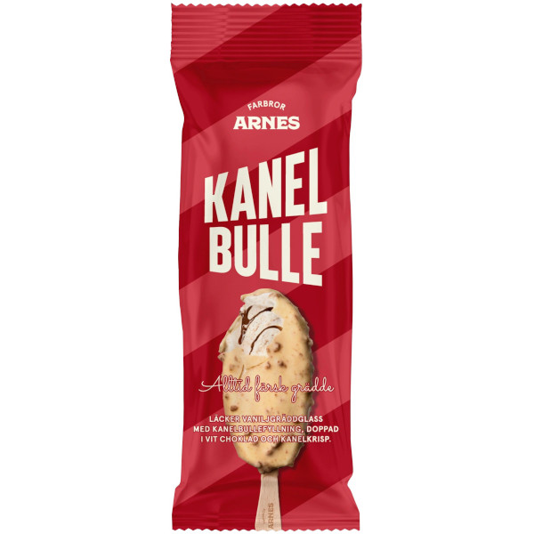 Farbror Arnes Glasspinne Kanelbulle