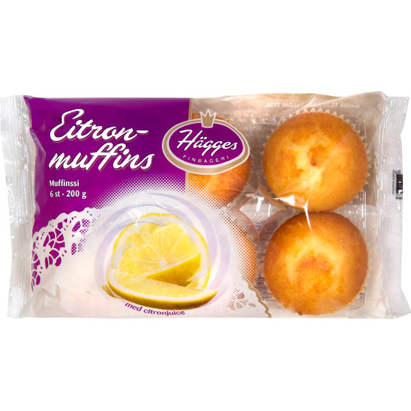 Hägges Citronmuffins