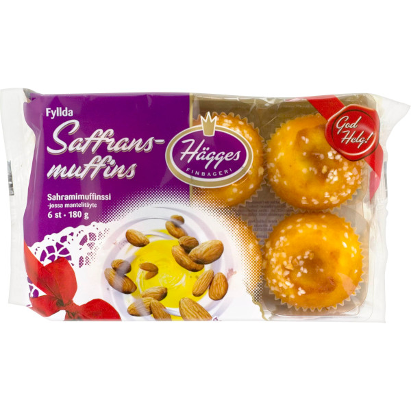 Hägges Saffransmuffins