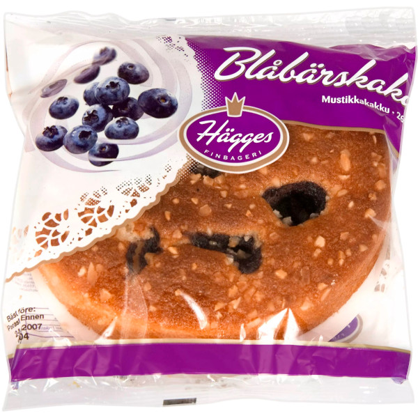 Hägges Blåbärskaka
