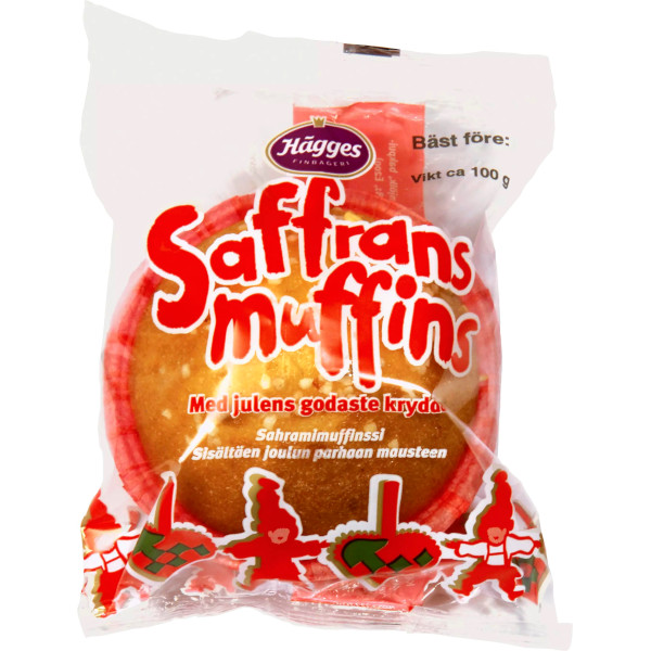 Hägges Saffransmuffins