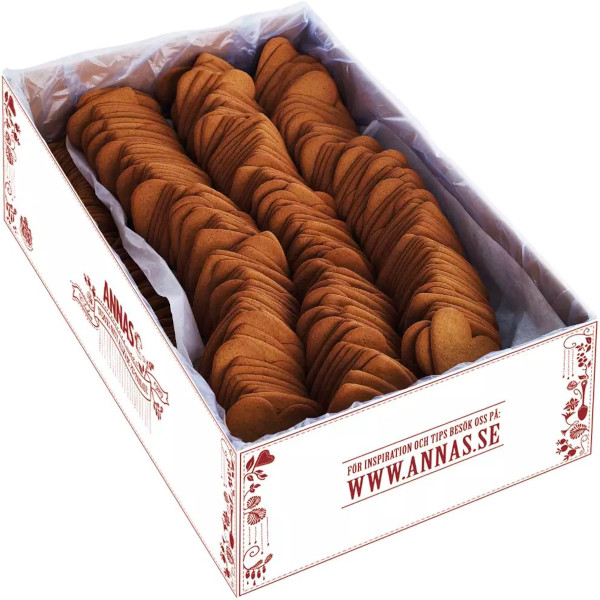 Annas Pepparkakshjärtan Små