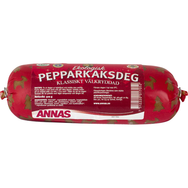 Annas Pepparkaksdeg Ekologisk