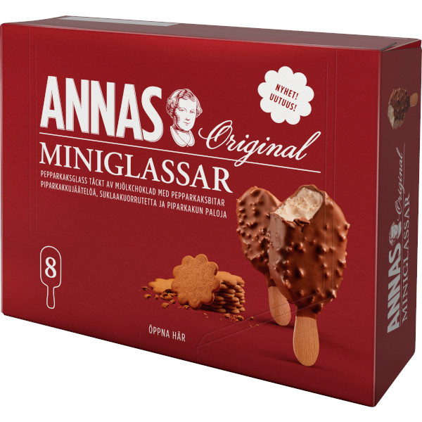 Annas Miniglassar Pepparkaka