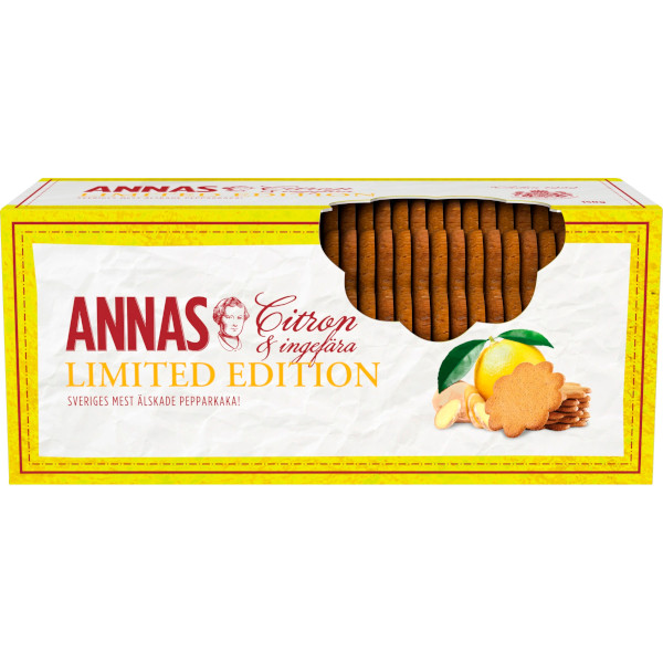 Annas Pepparkakor Citron & Ingefära