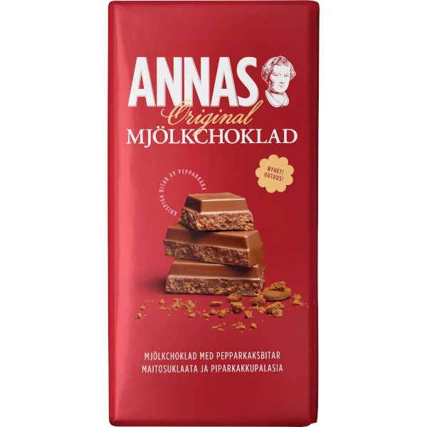 Annas Mjölkchokladkaka Pepparkaka