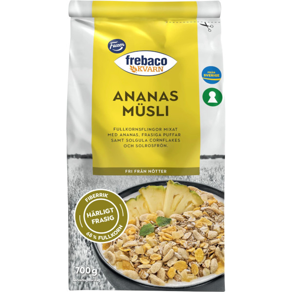Frebaco Kvarn Müsli Ananas