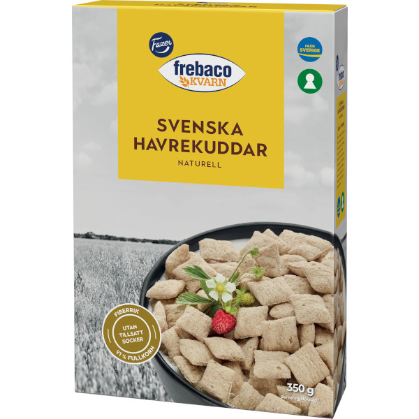 Frebaco Kvarn Havrekuddar Naturell