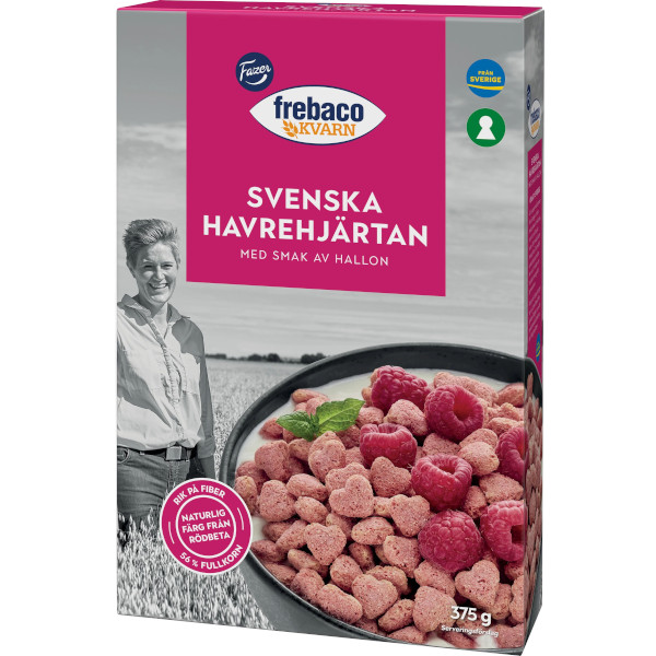 Frebaco Kvarn Havrehjärtan Hallon