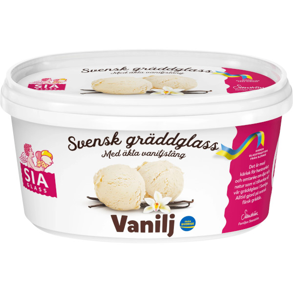 SIA Glass Gräddglass Vanilj