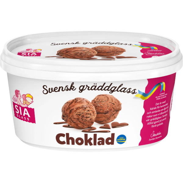 SIA Glass Gräddglass Choklad