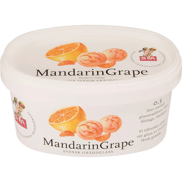 SIA Glass Gräddglass Mandarin/Grape