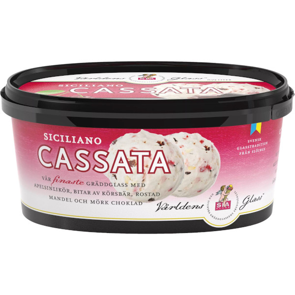 SIA Glass Gräddglass Siciliano Cassata