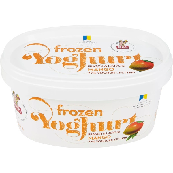 SIA Glass Frozen Yoghurt Mango