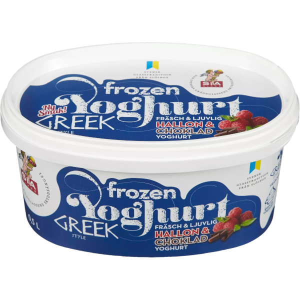 SIA Glass Frozen Yoghurt Hallon & Choklad