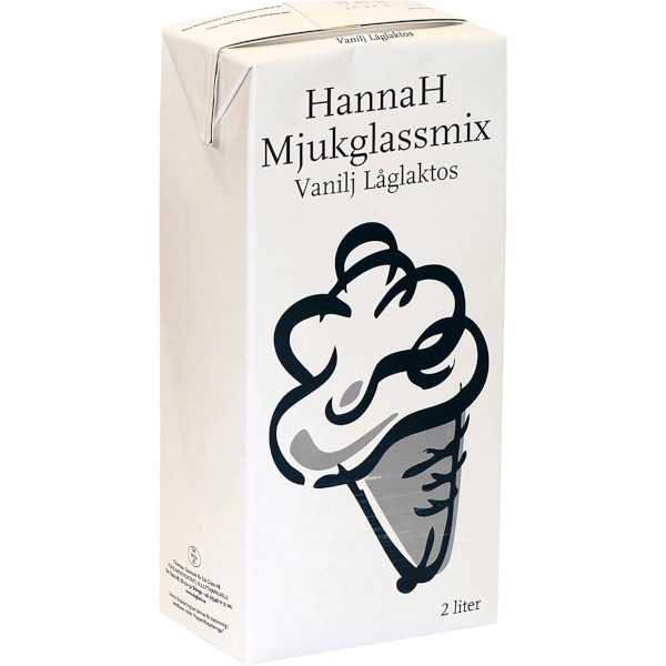 SIA Glass Mjukglassmix HannaH Vanilj Låglaktos