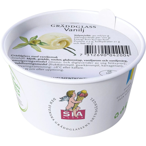 SIA Glass Gräddglass Vanilj