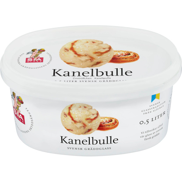 SIA Glass Gräddglass Kanelbulle