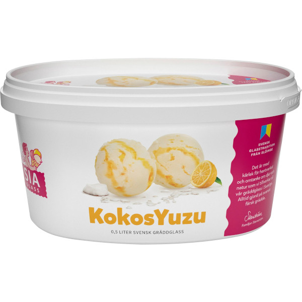 SIA Glass Gräddglass Kokos/Yuzu