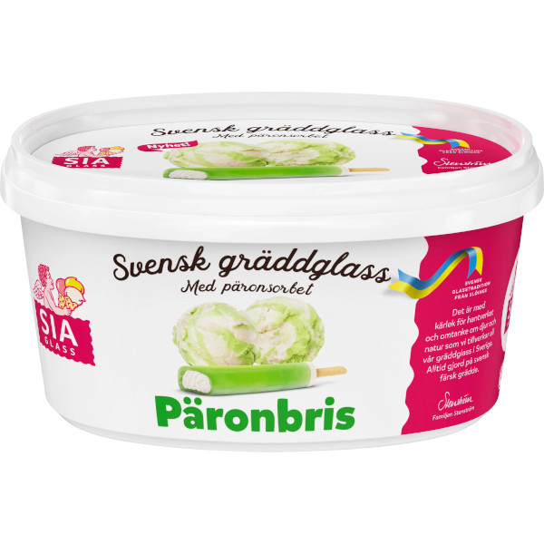 SIA Glass Gräddglass Päronbris