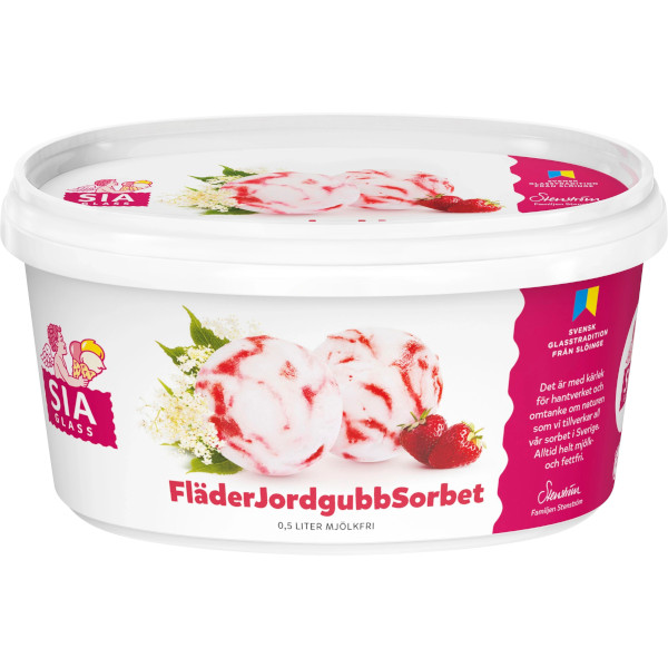 SIA Glass Sorbet Fläder/Jordgubb