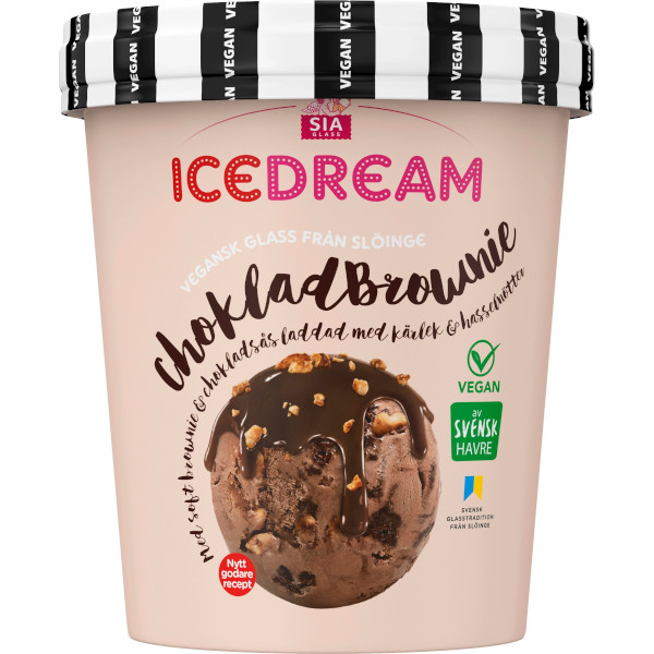 SIA Glass Ice Dream Choklad Brownie