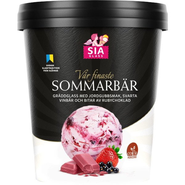 SIA Glass Gräddglass Vår Finaste Sommarbär