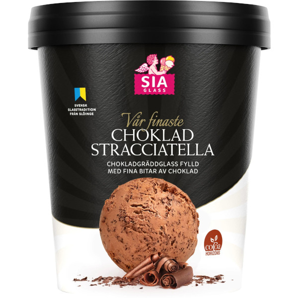 SIA Glass Gräddglass Vår Finaste Choklad Stracciatella
