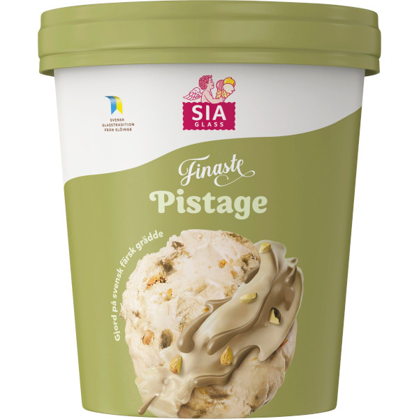 SIA Glass Gräddglass Finaste Pistage