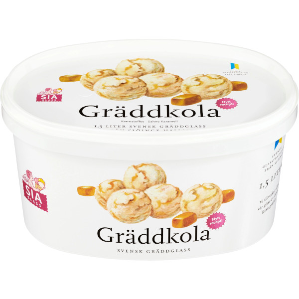 SIA Glass Gräddglass Gräddkola