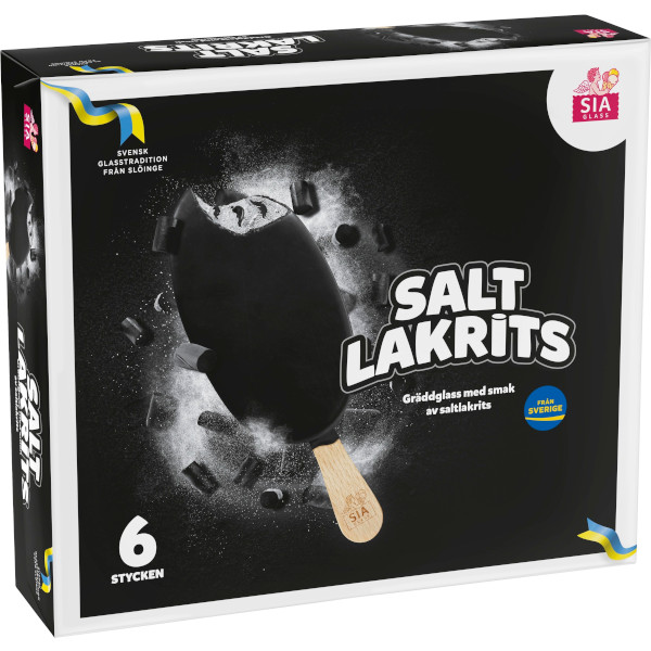 SIA Glass Glasspinne Saltlakrits
