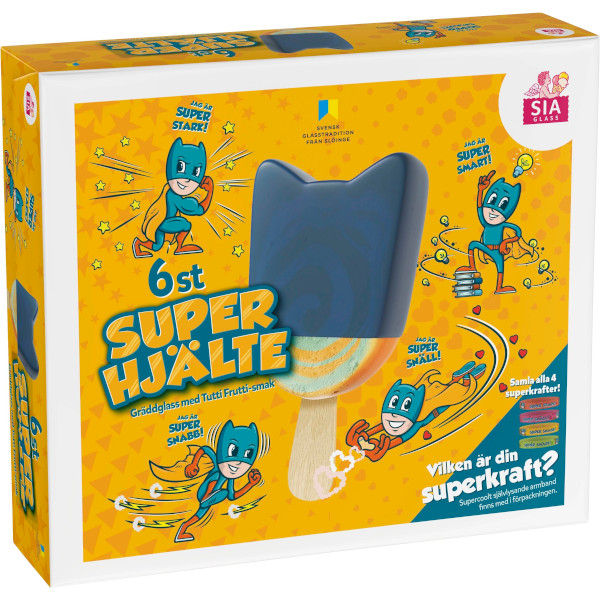 SIA Glass Glasspinne Superhjälte