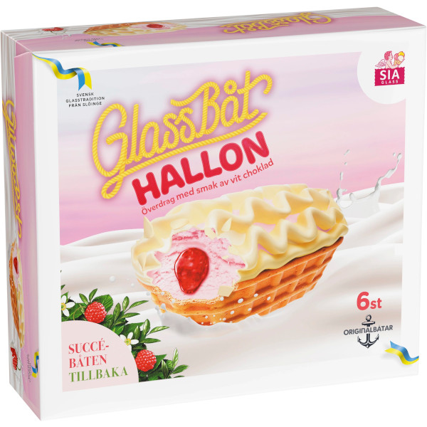 SIA Glass Glassbåt Hallon