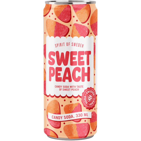 Spirit Of Sweden Läsk Sweet Peach