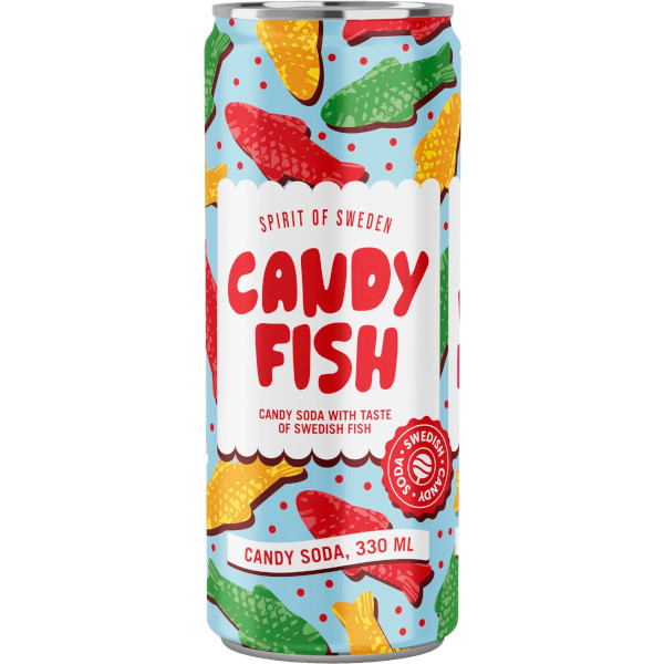 Spirit Of Sweden Läsk Candy Fish