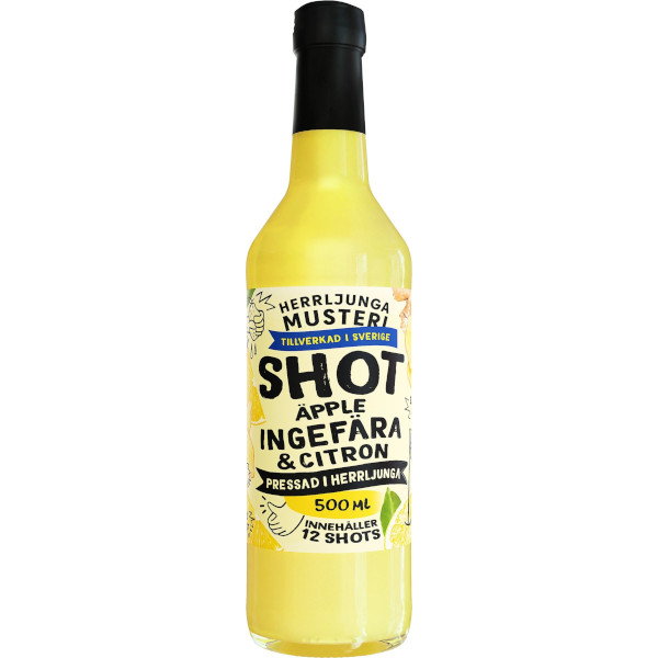 Herrljunga Musteri Shot Äpple/Ingefära/Citron