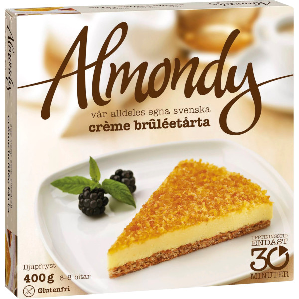 Almondy Crème Brûléetårta