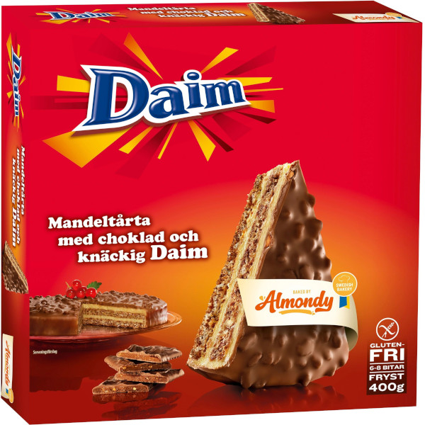 Almondy Mandeltårta Daim