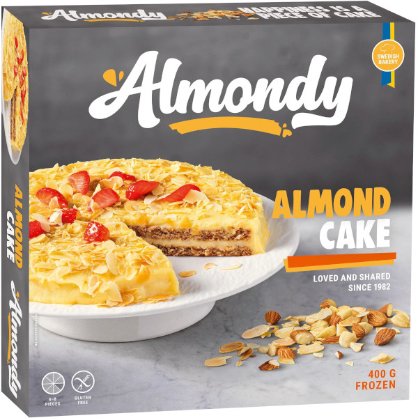 Almondy Mandeltårta