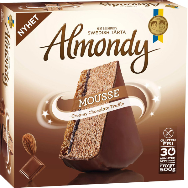 Almondy Mandeltårta Mousse Creamy Chocolate Truffle