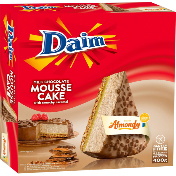 Almondy Mandeltårta Mousse Daim