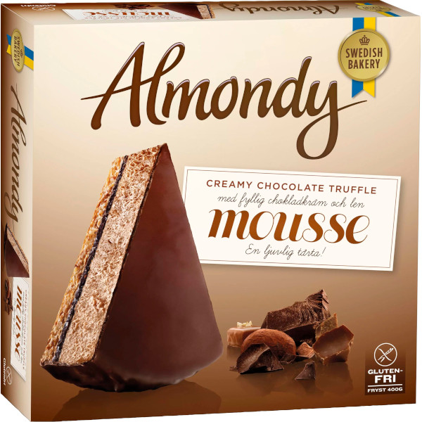 Almondy Mandeltårta Mousse Creamy Chocolate Truffle
